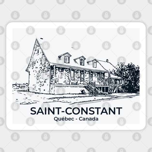 Saint-Constant - Québec Magnet by Lakeric